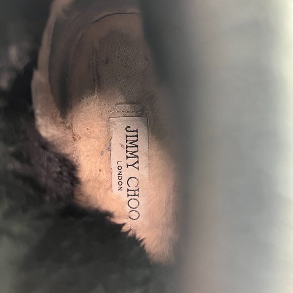 🌷❤️🔥FINAL SALE 🔥 NO OFFERS🌷💥Jimmy Choo Elba Black Suede Ankle Boots 36 - Picture 2 of 8